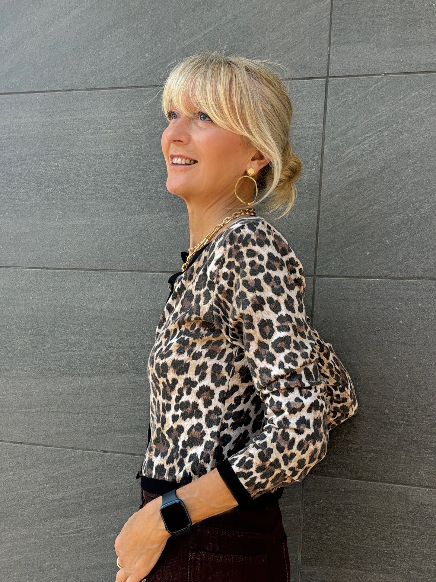 Chaqueta de punto PRINT TP2506 -L