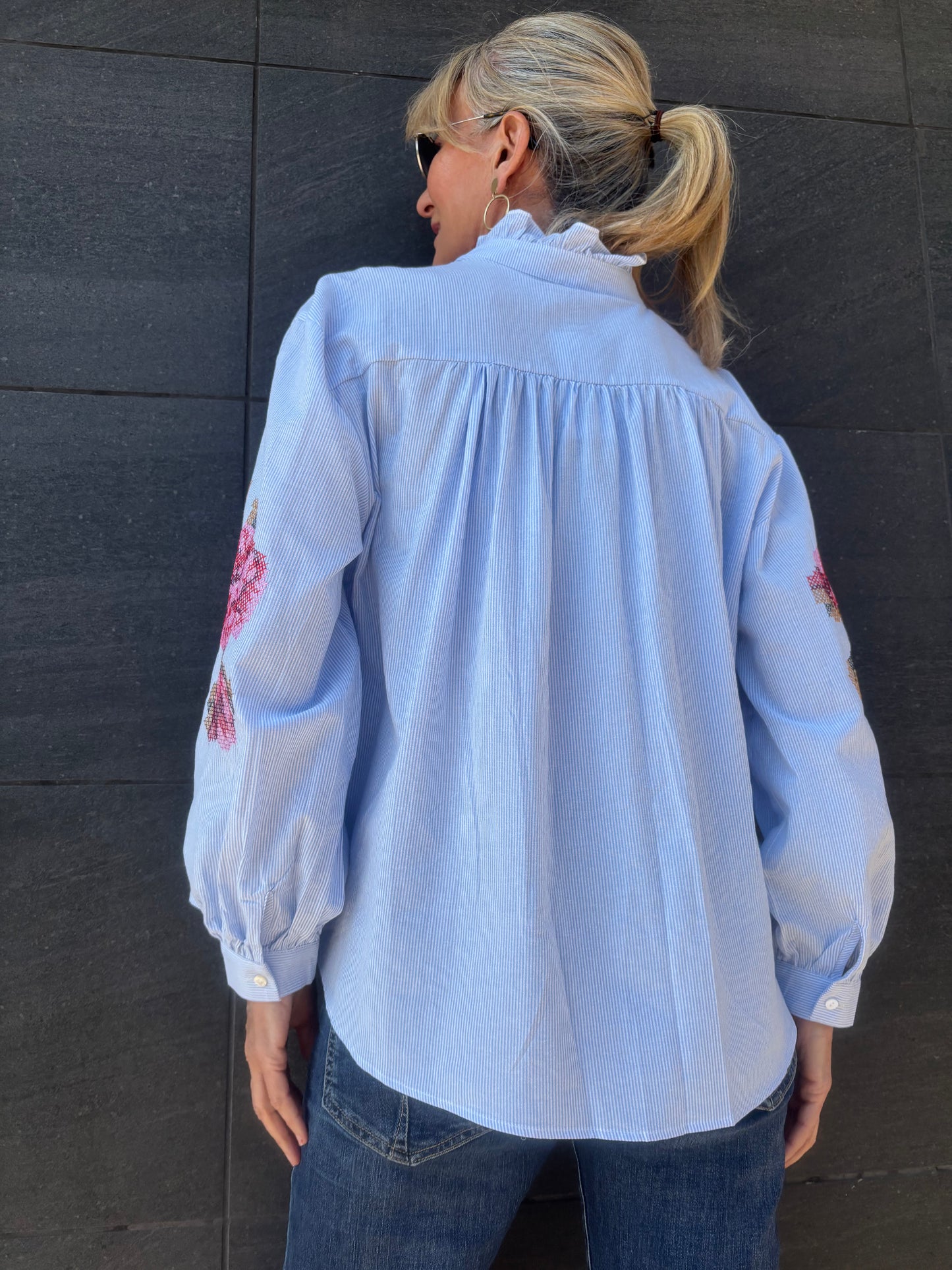 Blusa bordada SELENE -TP2605