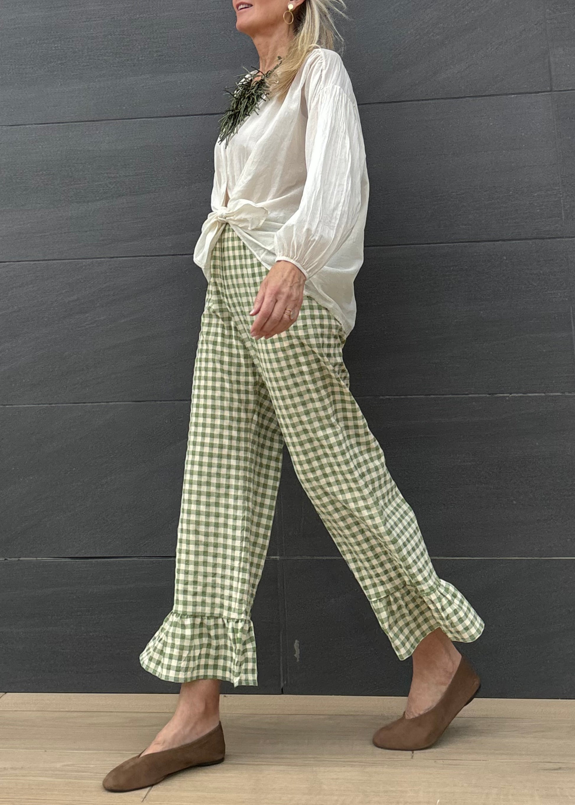 Pantalón modelo VICHY - TP2405 - elisabetolive