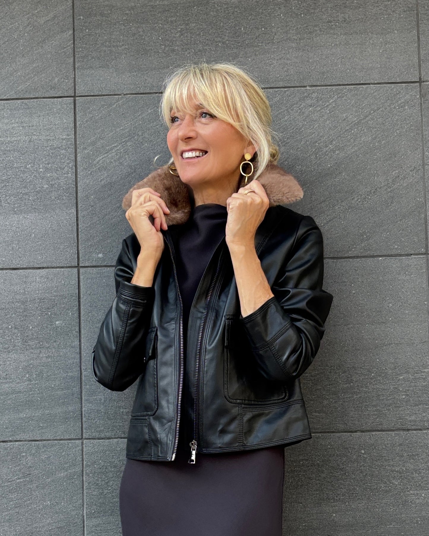 chaqueta modelo NOIR TO-1025