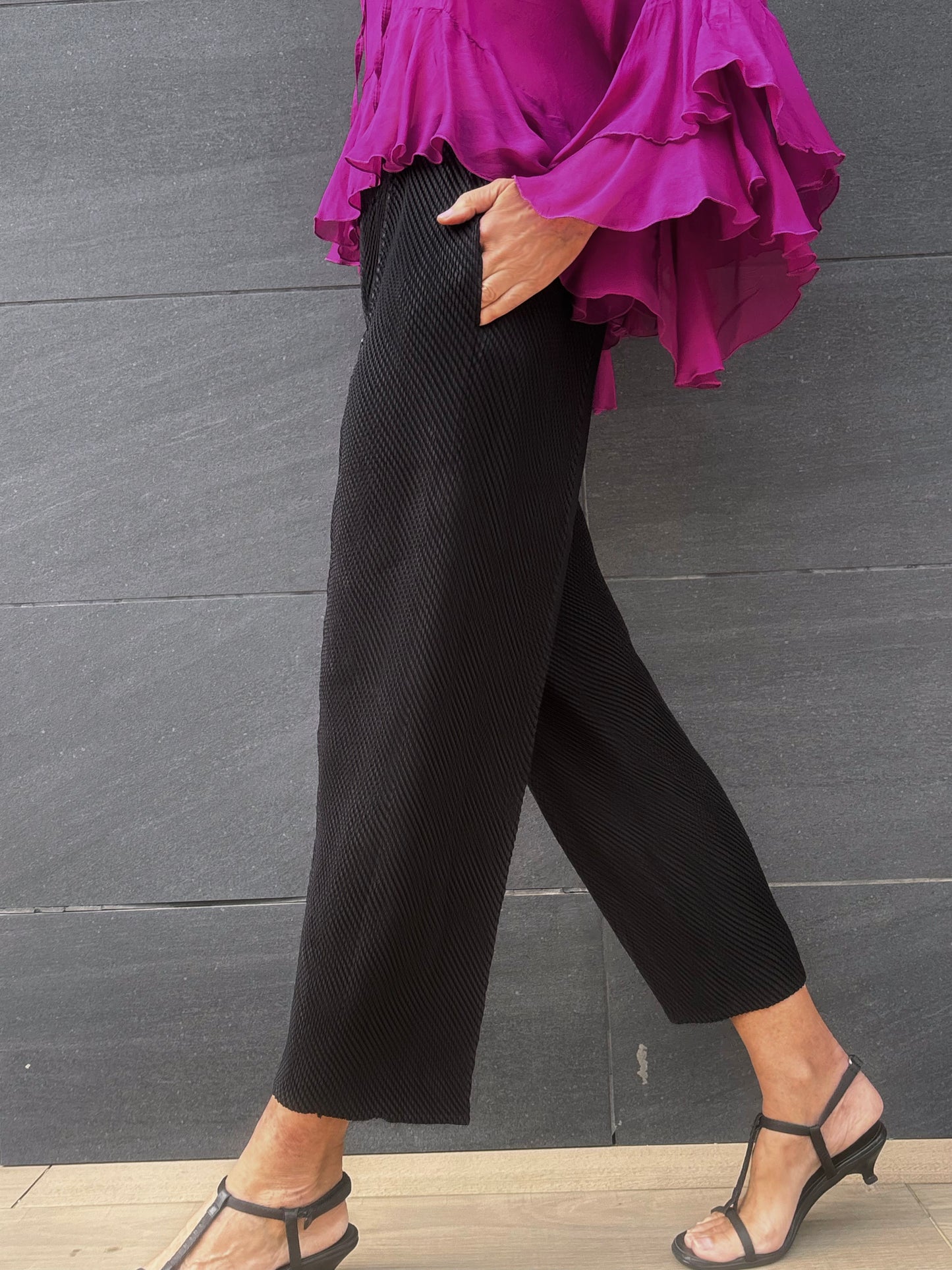 Pantalón plisado YUMI -TO2505