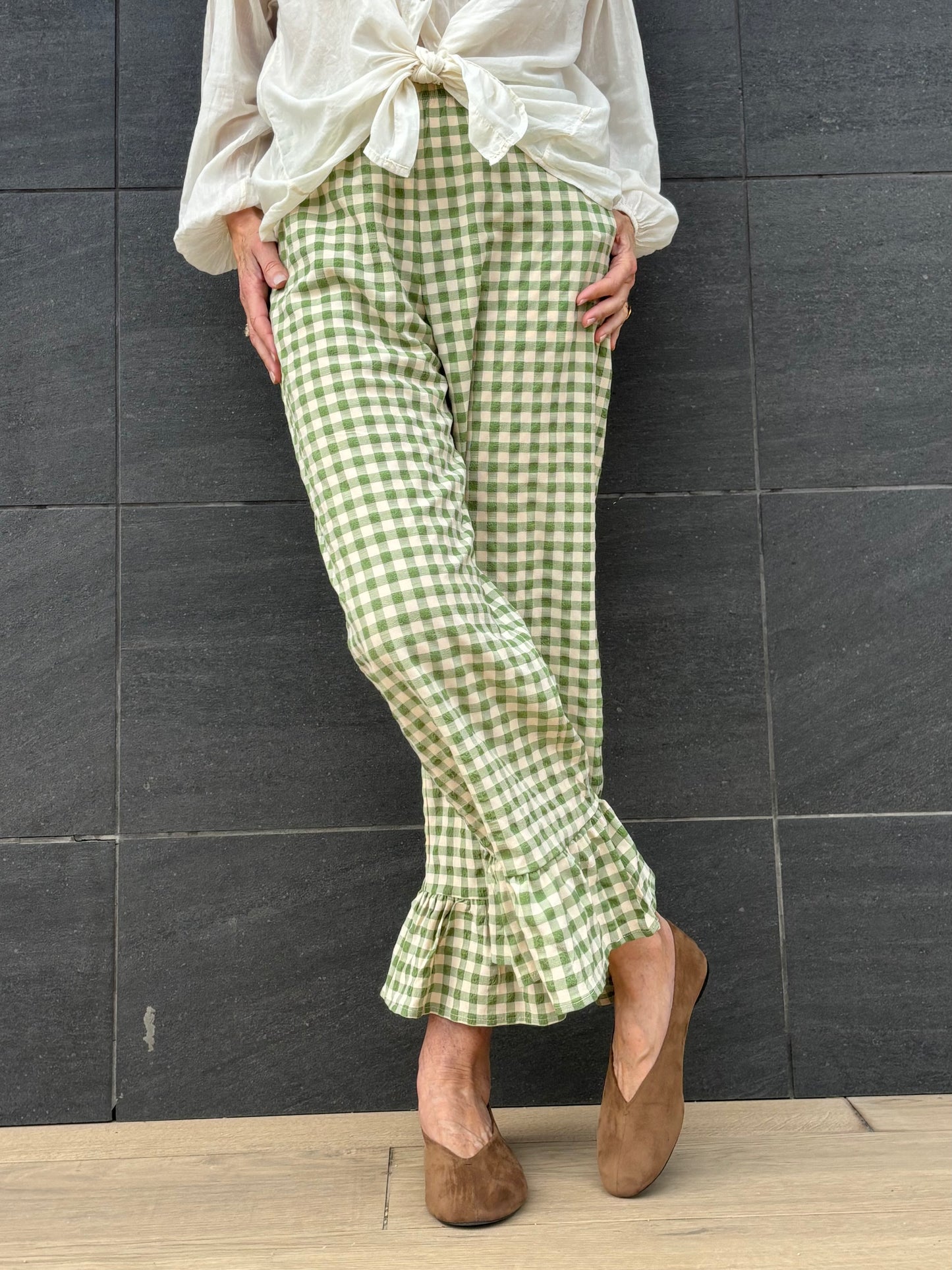 Pantalón modelo VICHY - TP2405 - elisabetolive