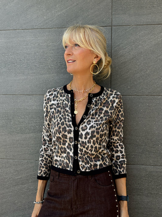 Chaqueta de punto PRINT TP2506 -L