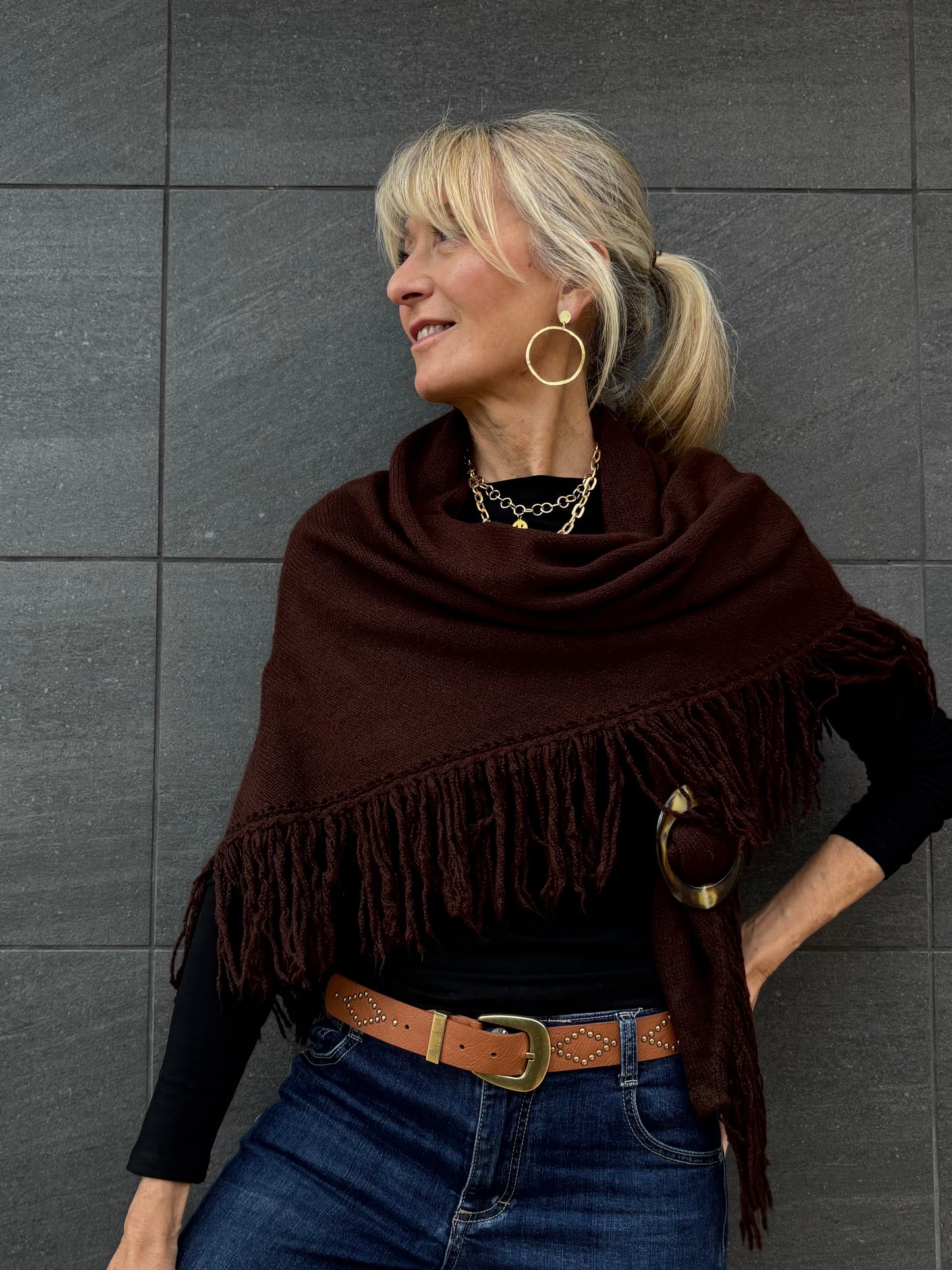 Bufanda triangular ROUSE - elisabetolive