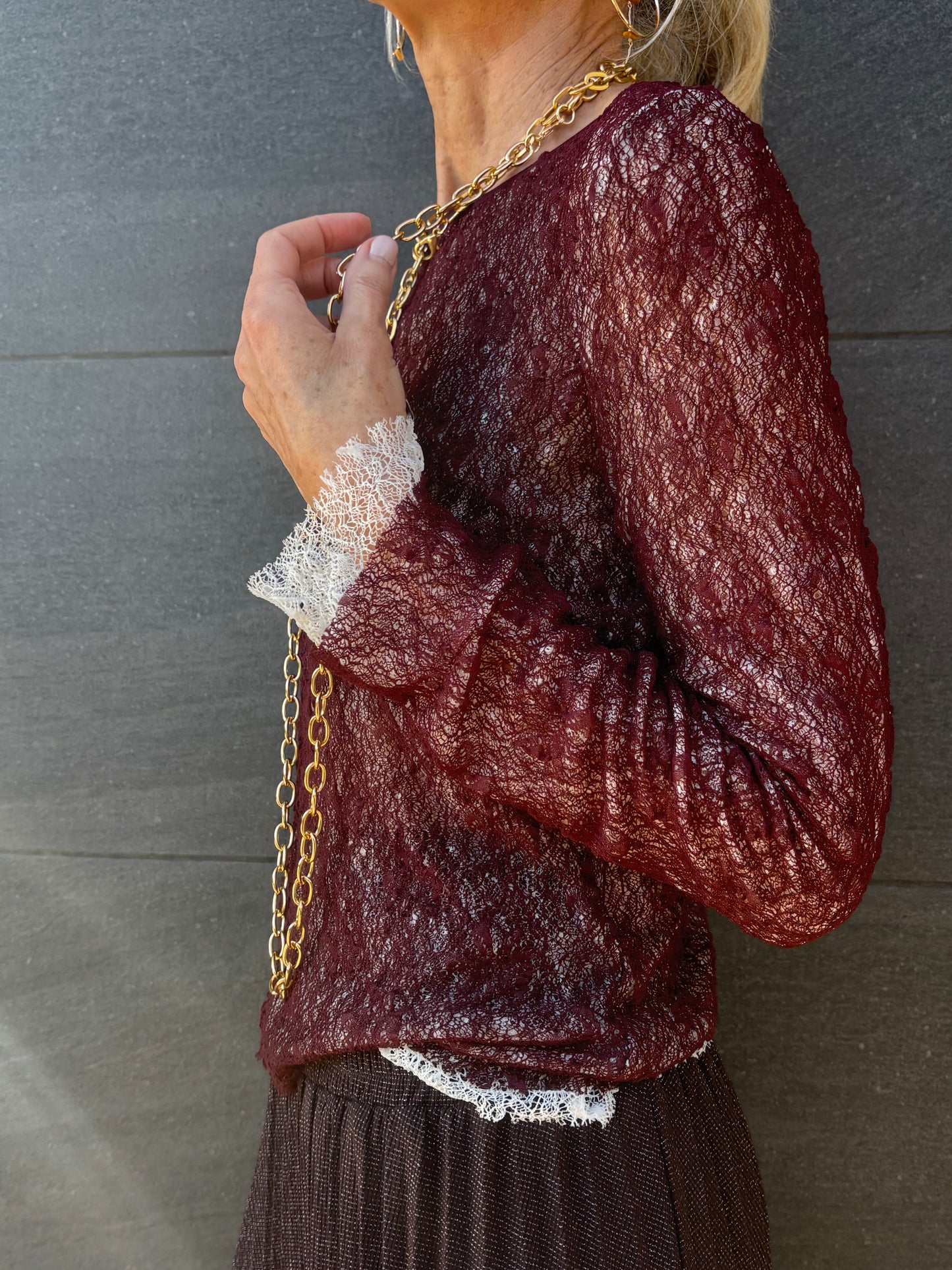 Blusa de punto INTI -TO2505