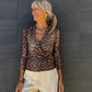 Top ALEYA animal print- 26