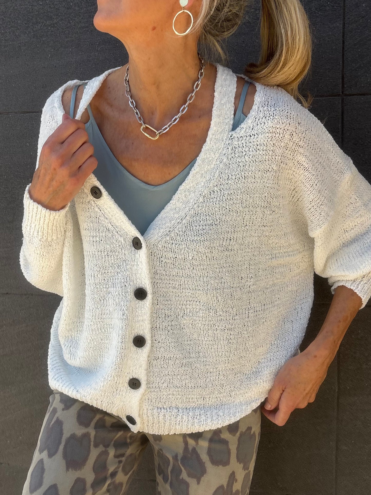 chaqueta de punto ROXANA -TP2608 - elisabetolive