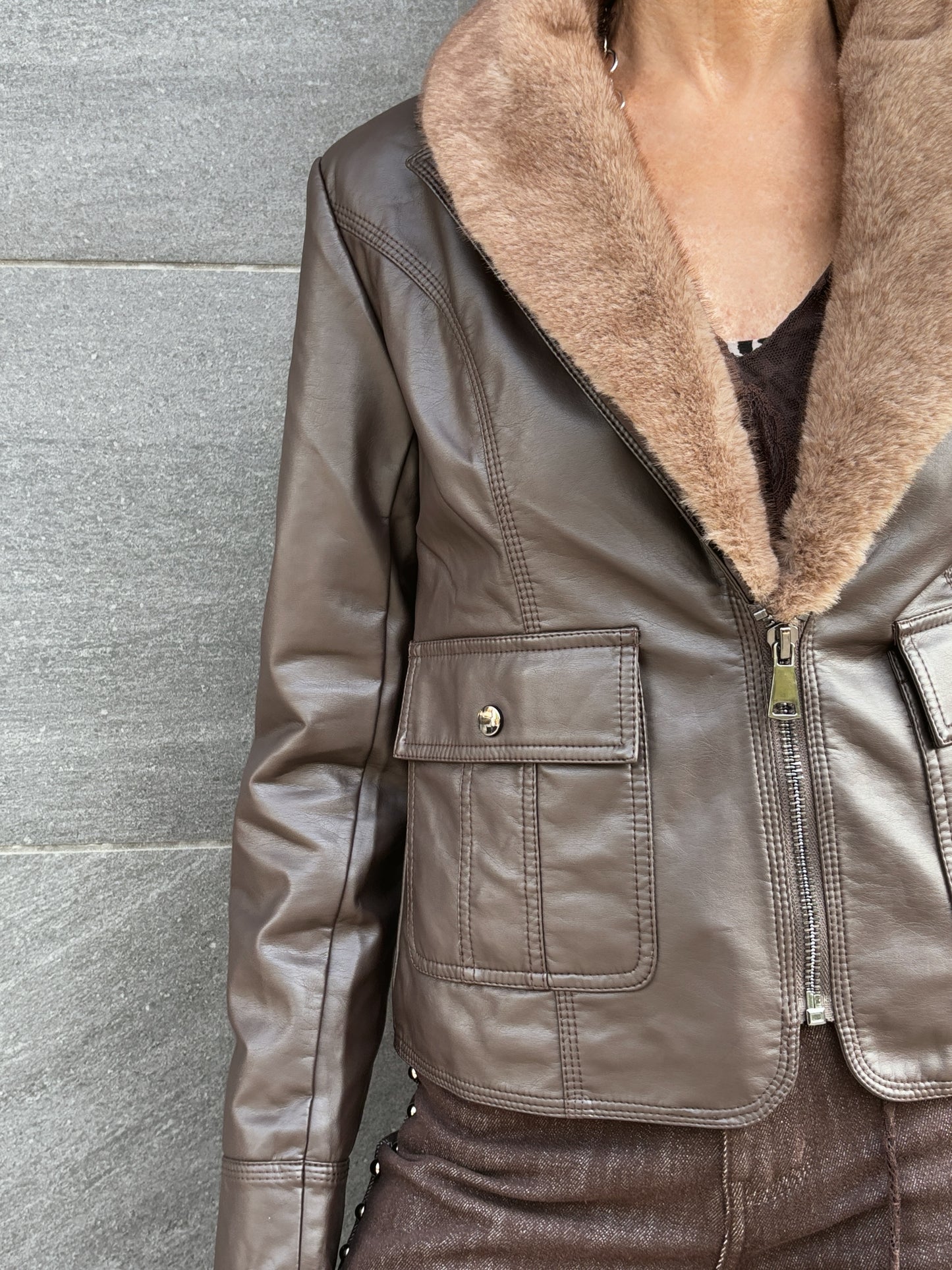 Chaqueta modelo CACAO TO-1023