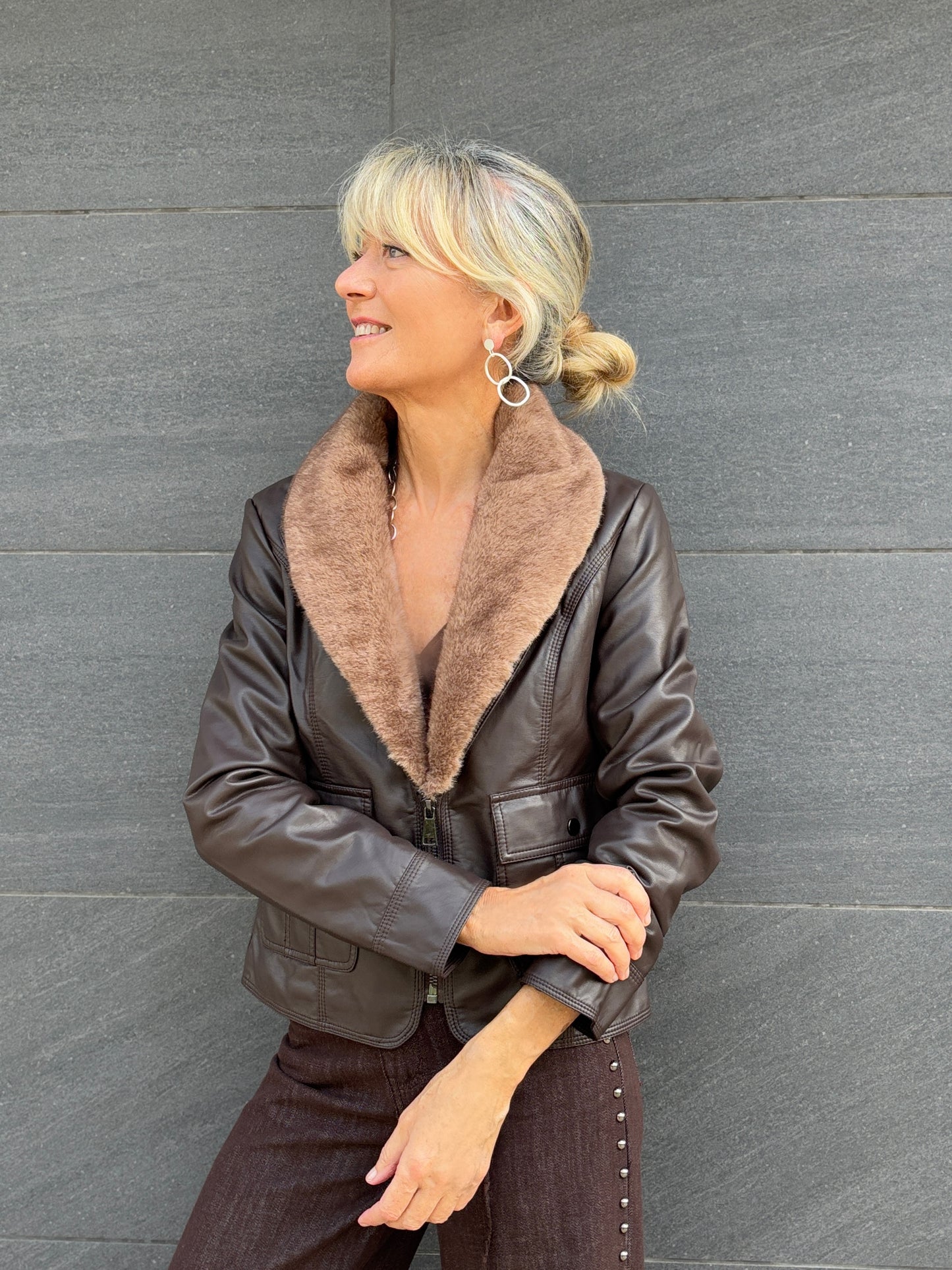 Chaqueta modelo CACAO TO-1023