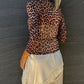 Top ALEYA animal print- 26