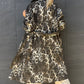 Gabardina GIA animal print