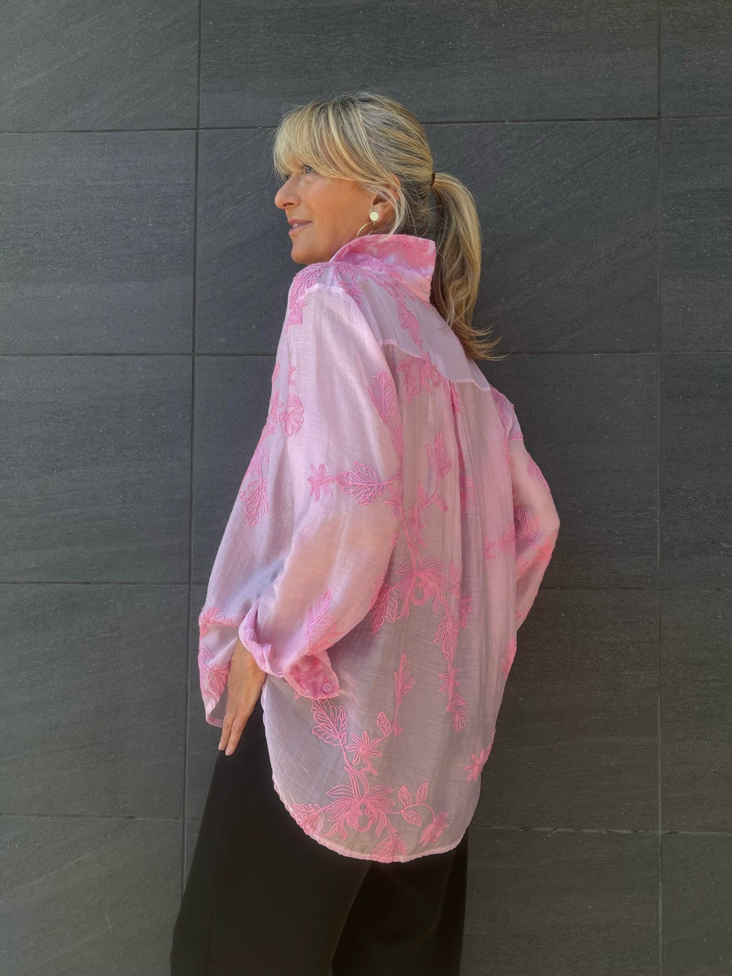 Camisa bordada TALIA -TP2605 - elisabetolive