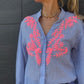 Blusa bordada NAIA -TP2605 - elisabetolive