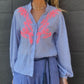 Blusa bordada NAIA -TP2605 - elisabetolive