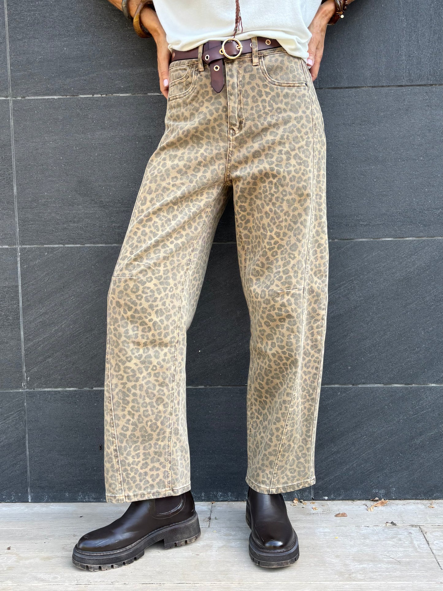 Jeans KIRA animal print