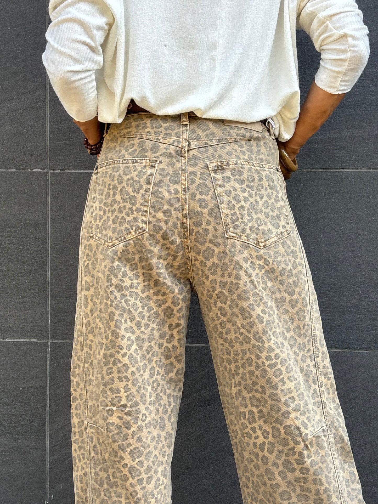 Jeans KIRA animal print