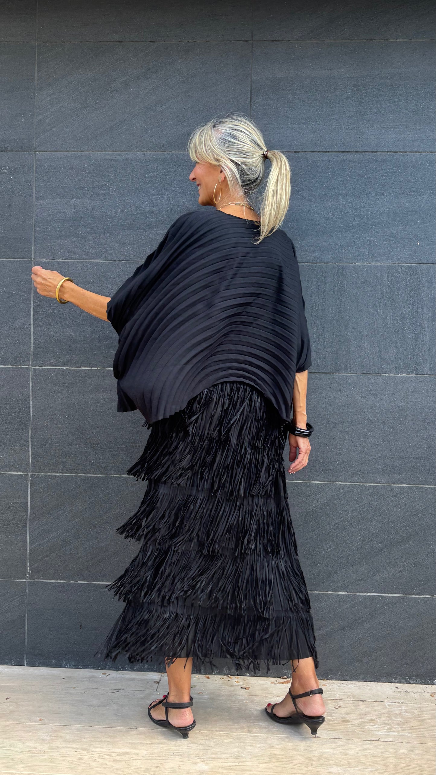 Blusa plisada LUMA