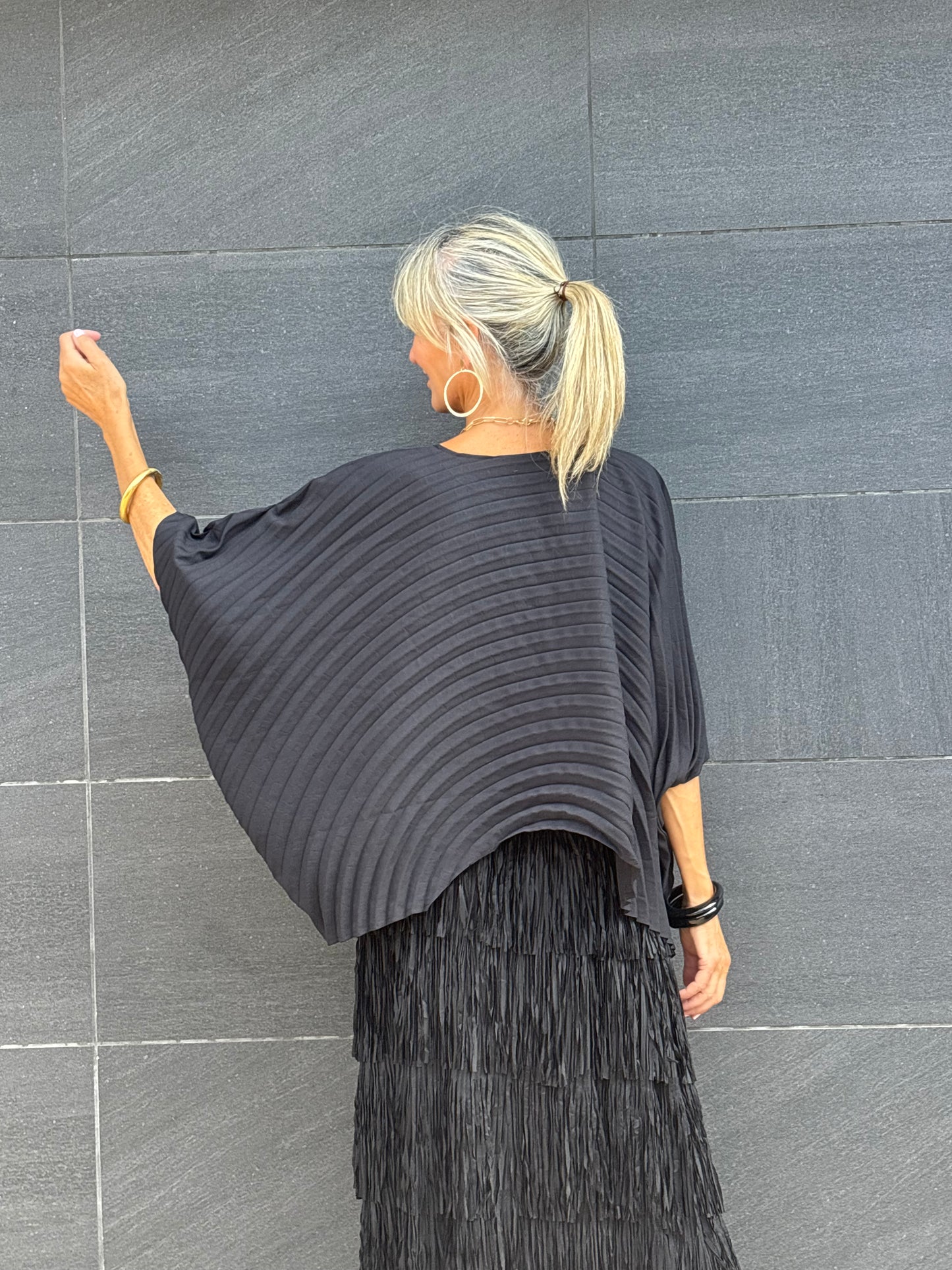 Blusa plisada LUMA