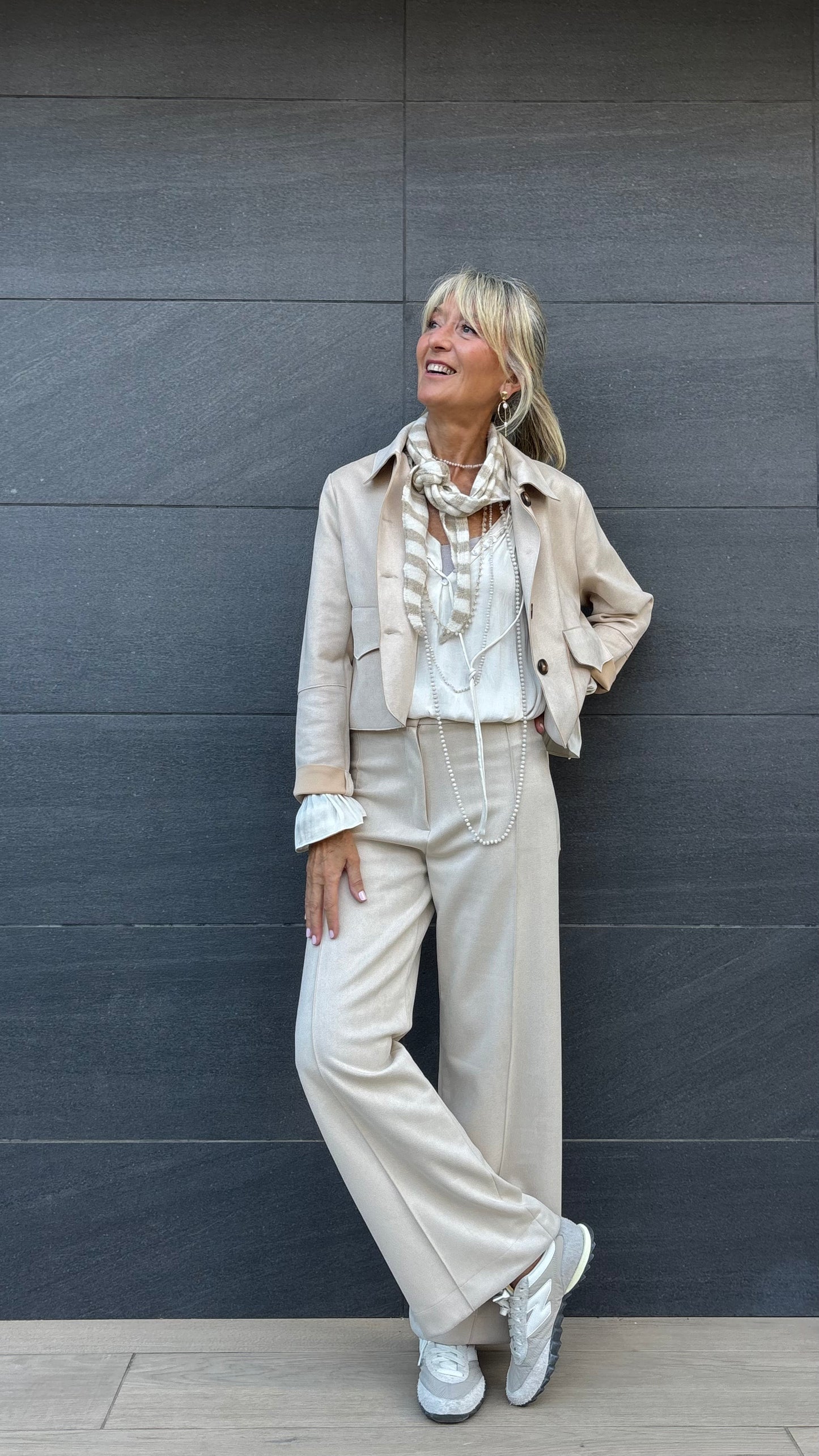 Chaqueta de antelina SUE