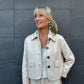 Chaqueta de antelina SUE
