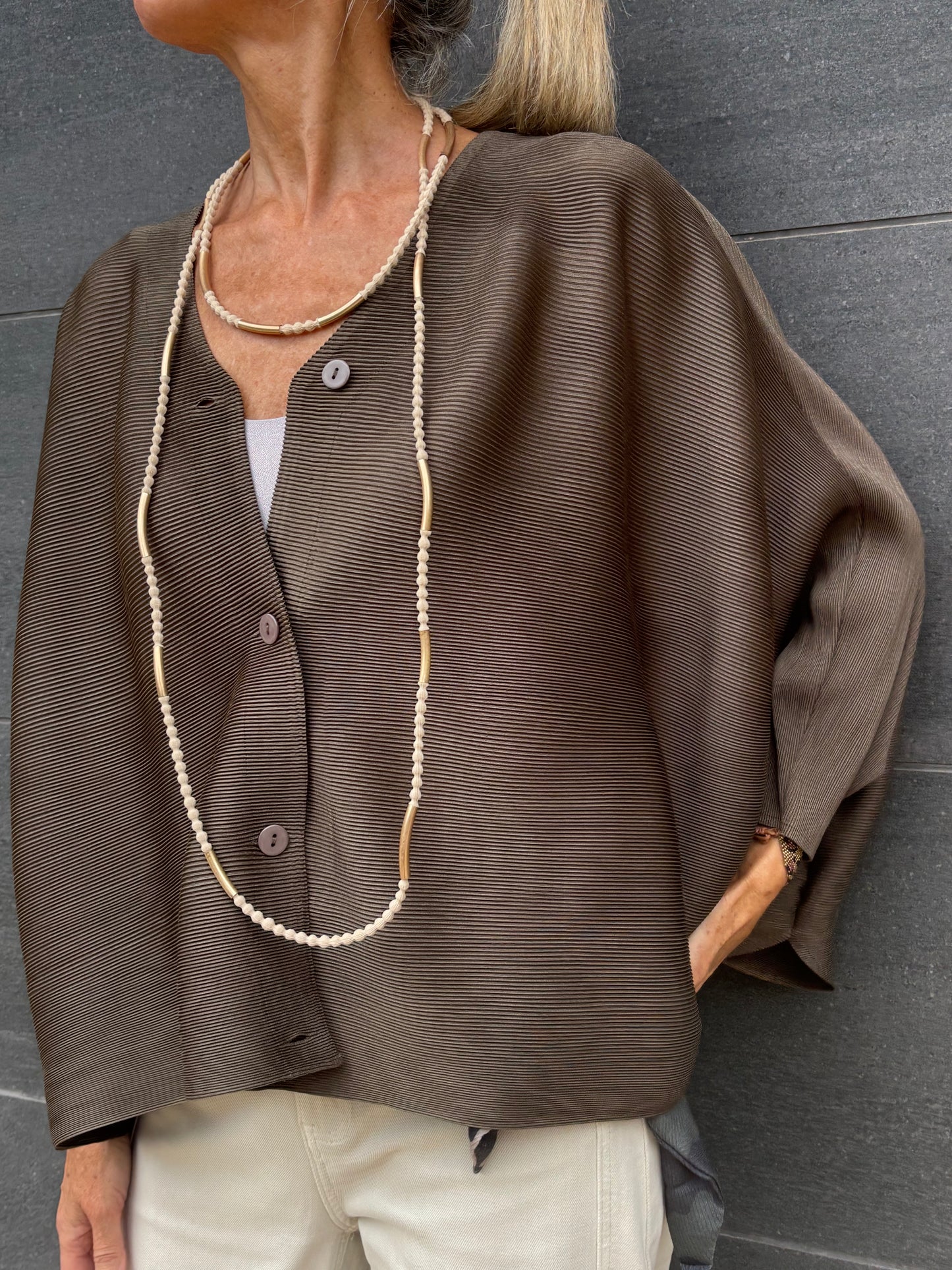 Chaqueta Plisada SIA