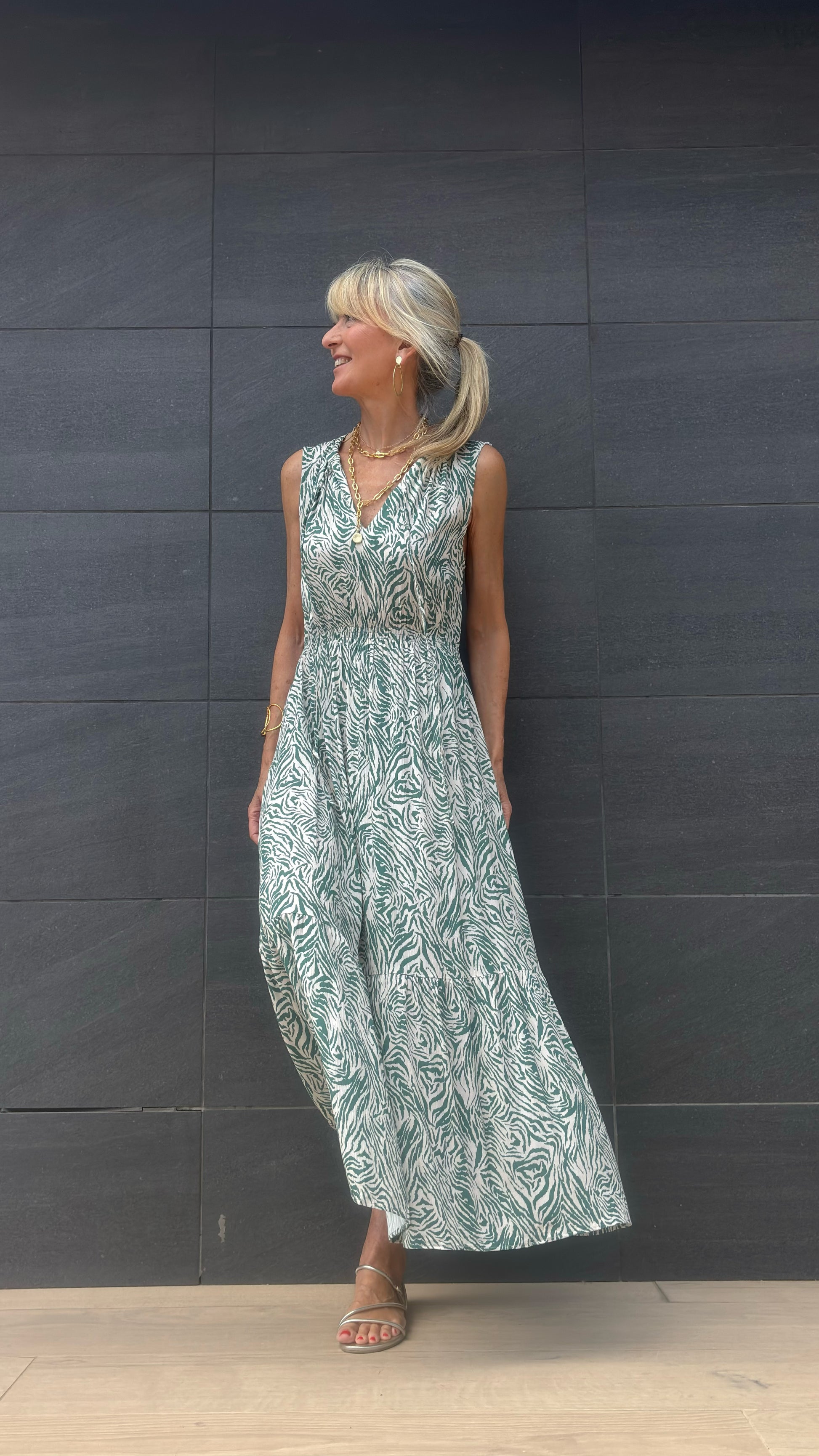 Vestido CECILIA -TP2608 ( falta precio y medidas, cantidades) - elisabetolive