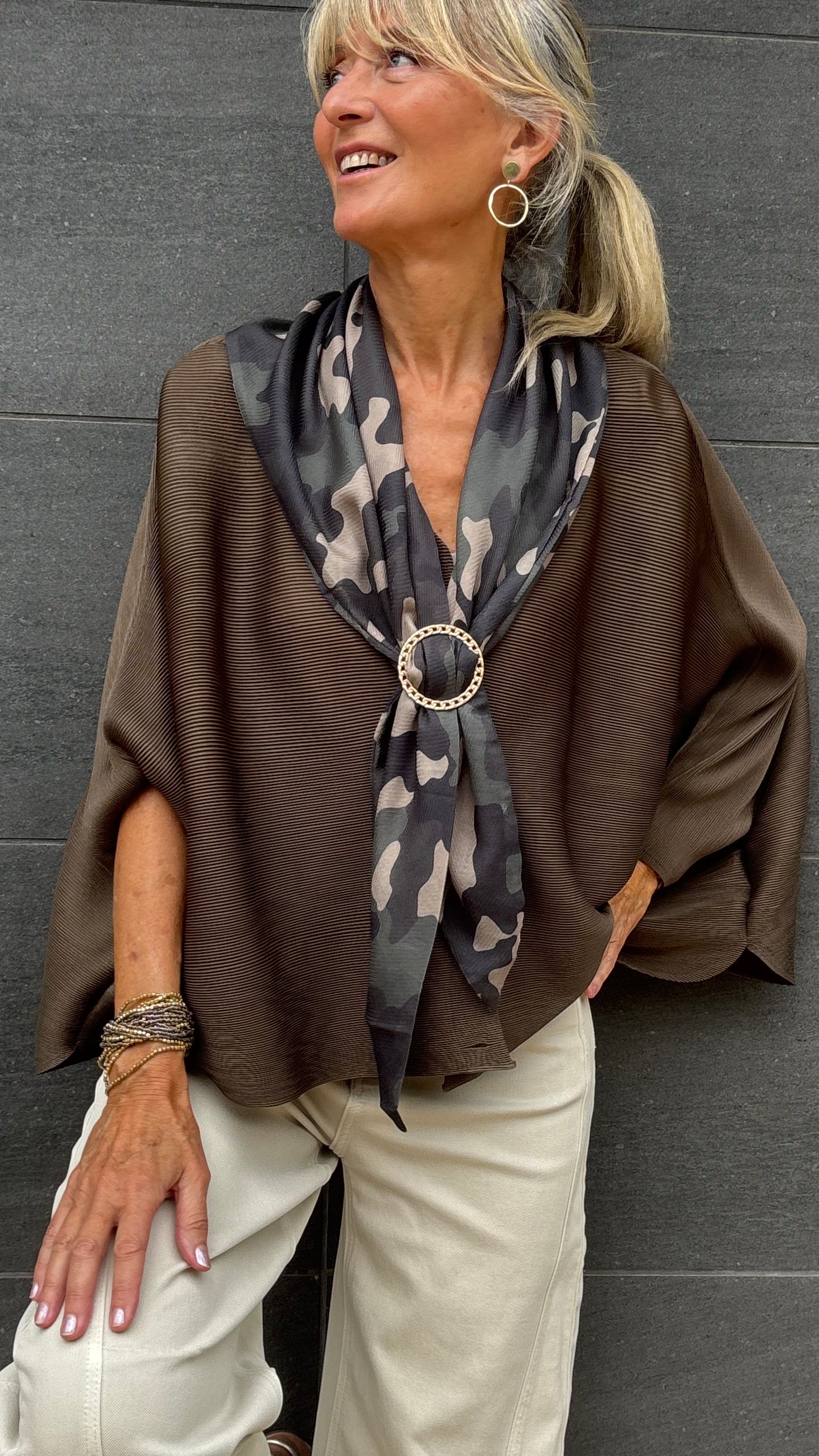 Chaqueta Plisada SIA