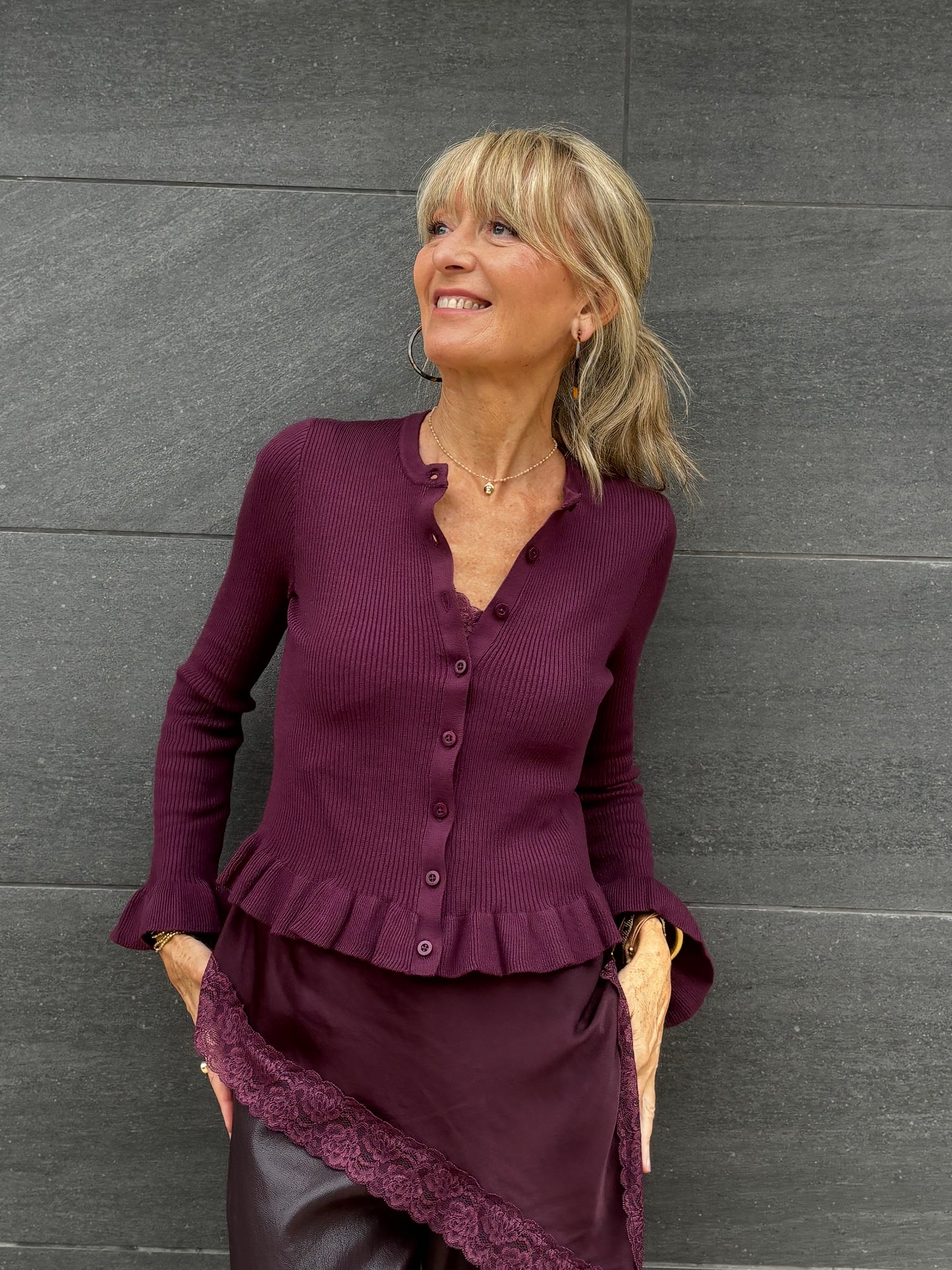 Chaqueta de punto ALIA