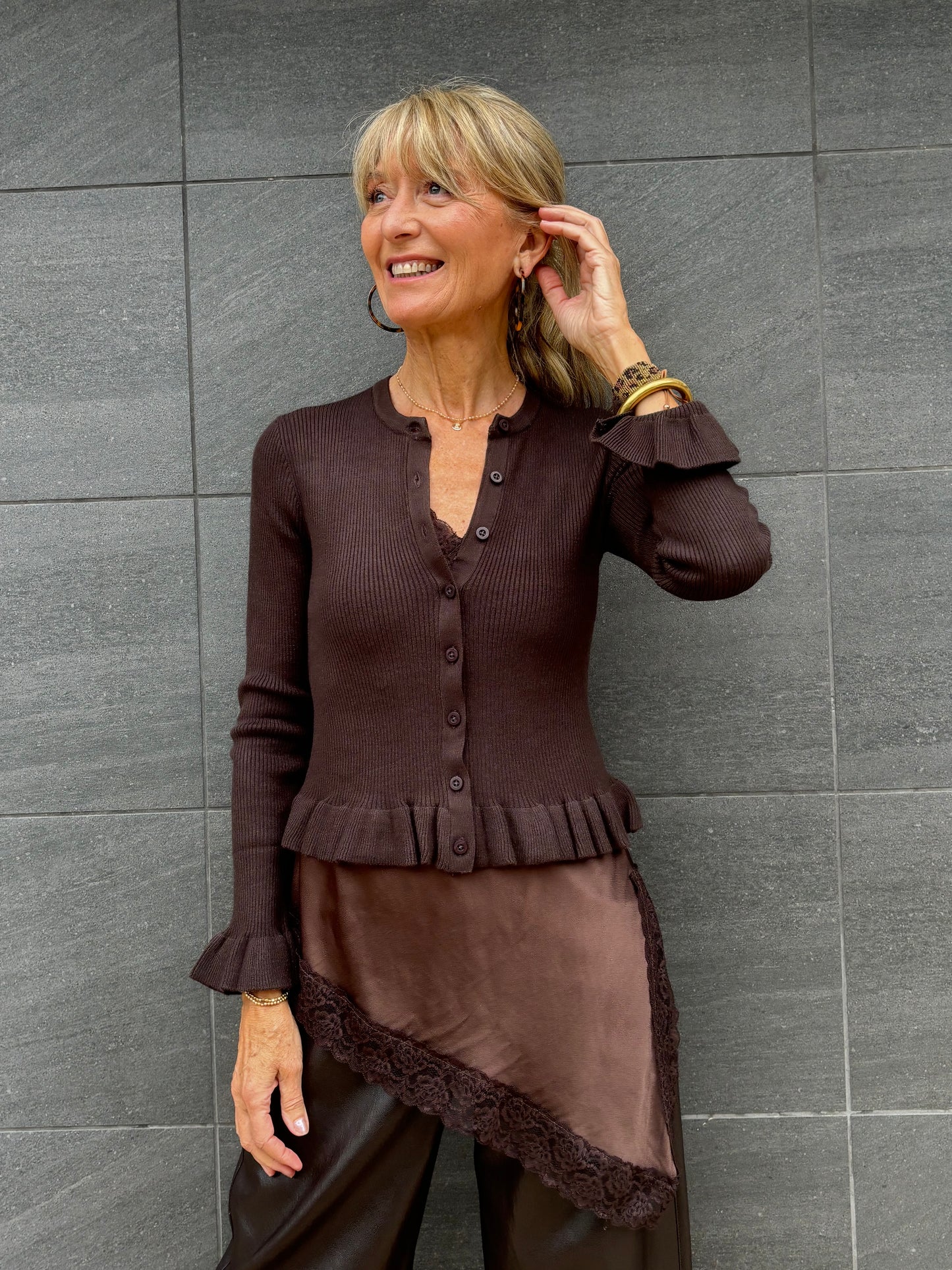 Chaqueta de punto ALIA