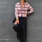 Chaqueta de punto ROSÉ