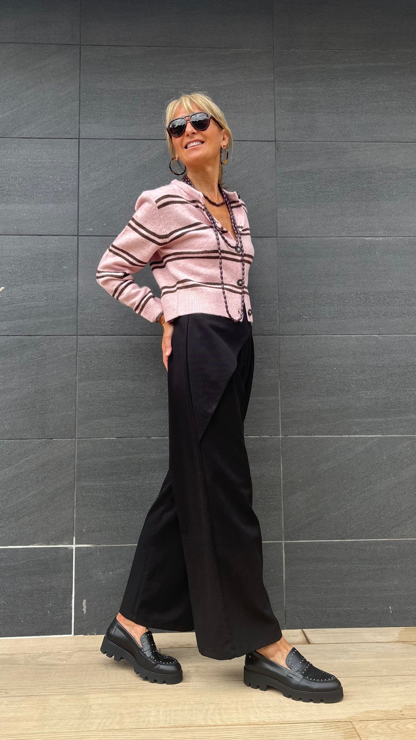 Chaqueta de punto ROSÉ