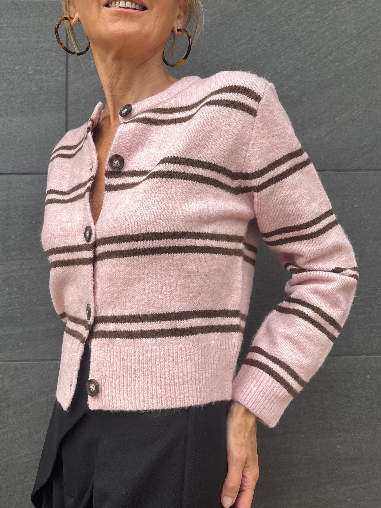Chaqueta de punto ROSÉ